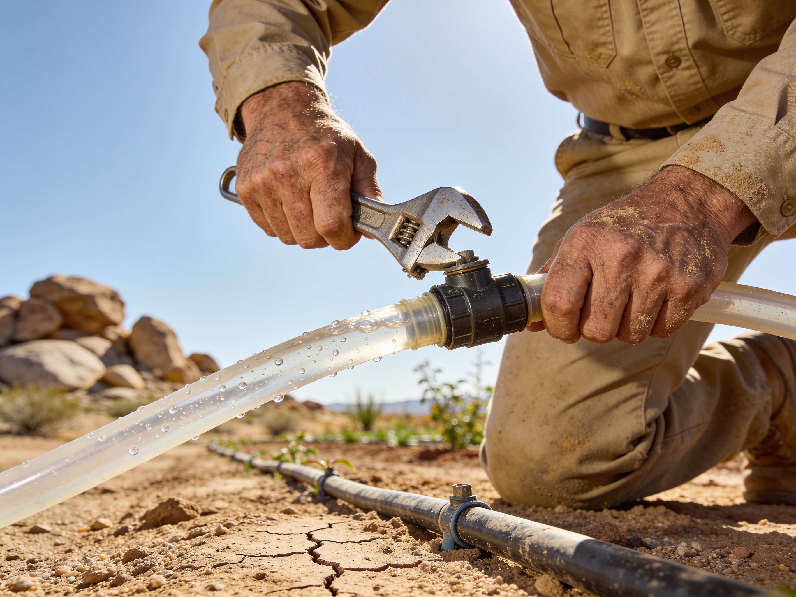 Drip Irrigation Repair in Arizona, Tucson