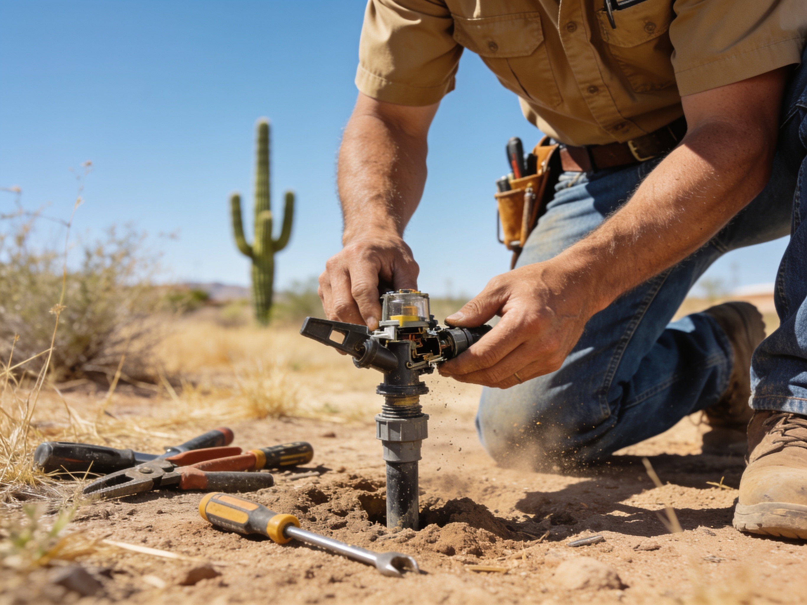 Sprinkler Repair in Arizona, Tucson